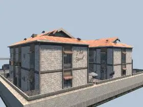 The Bend Apartments in 7 Days to Die