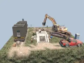 Bunker Buildsite #5 in 7 Days to Die