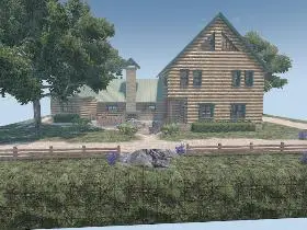 The Fire Pit Lodge in 7 Days to Die