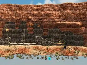 Canyon Cliff Dwellings in 7 Days to Die