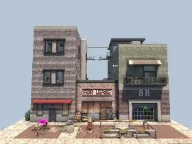 Downtown Apartments in 7 Days to Die