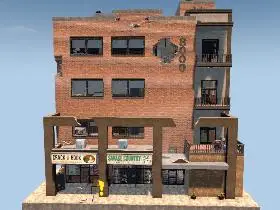 Town Square Apartments in 7 Days to Die