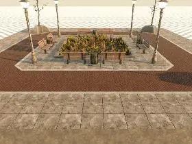 Garden Plaza in 7 Days to Die