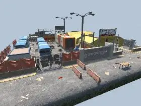 Downtown Evacuation Point in 7 Days to Die