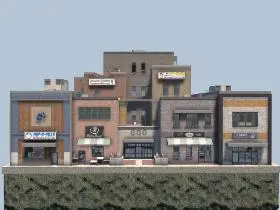 Downtown Marketplace in 7 Days to Die