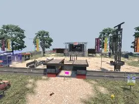 Shady Woods Amphitheatre in 7 Days to Die