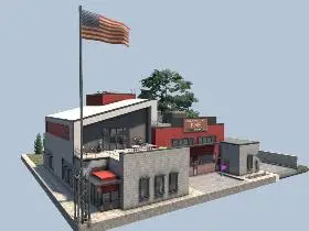 Fire Station 8 in 7 Days to Die