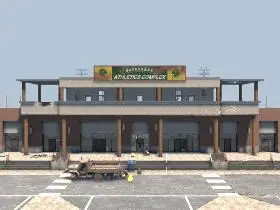 Navezgane Athletics Complex in 7 Days to Die