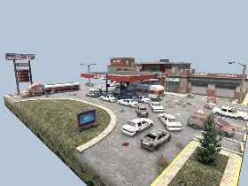 Pass-N-Gas Plaza in 7 Days to Die