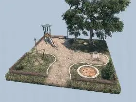 Maple Slide Park in 7 Days to Die