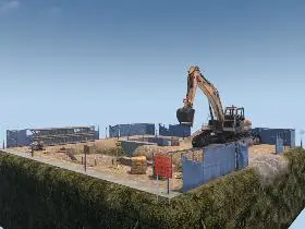 Industrial Construction Site #12 in 7 Days to Die