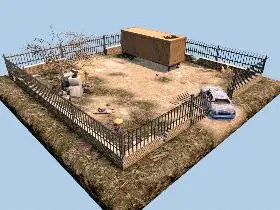 Container Lot in 7 Days to Die