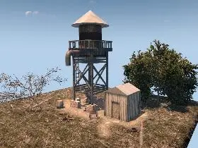 Old West Water Tower in 7 Days to Die