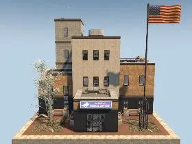 Downtown Post Office in 7 Days to Die