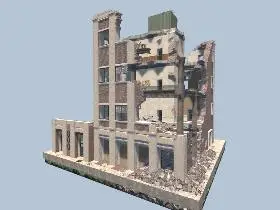 Decayed Office Tower in 7 Days to Die