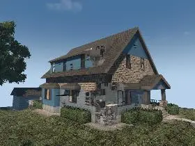 The Azure Residence in 7 Days to Die