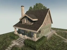 The Lincoln Residence in 7 Days to Die