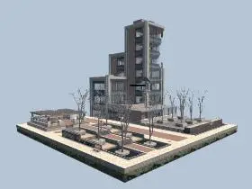 Cascade Tower in 7 Days to Die