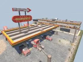 Pass-N-Gas Truck Plaza in 7 Days to Die
