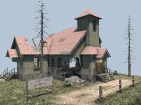 St. Sera's Church in 7 Days to Die