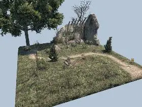 Hollow Chapel Grounds in 7 Days to Die