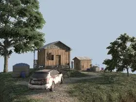 The Love Shack in 7 Days to Die