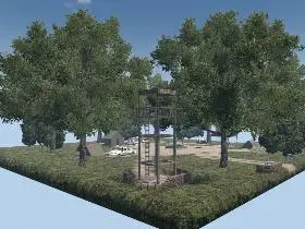 Camp BBQ in 7 Days to Die