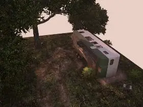 Overturned Trailer in 7 Days to Die