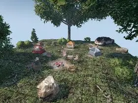 Camp Creepfest in 7 Days to Die