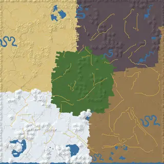 Map of the 12345 seed at 10240