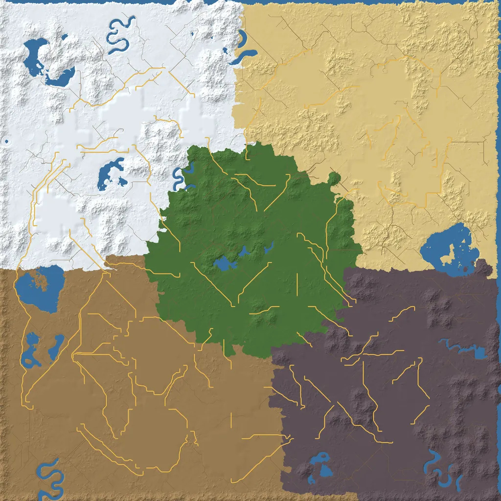 Map of East Femoguye Mountains, seed bloodmoon at 10240