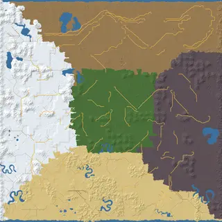Map of the city seed at 10240