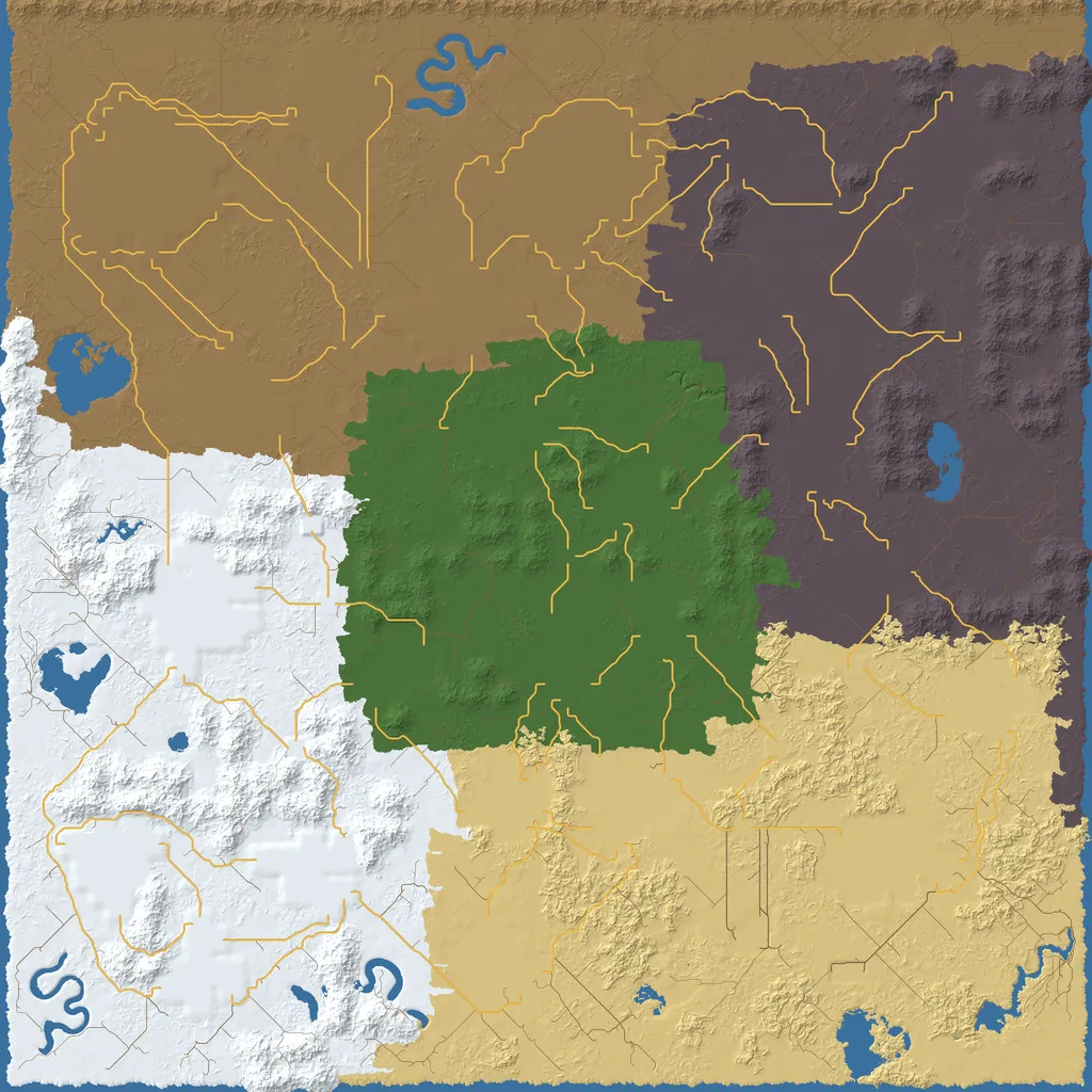 Map of Sucuko Valley, seed forest at 10240
