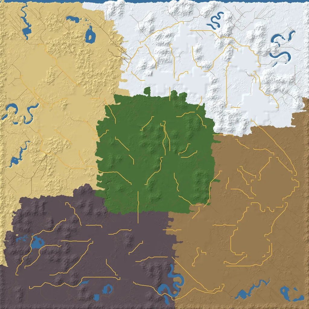 Map of Nojefigo Valley, seed HANDOFFATE at 10240