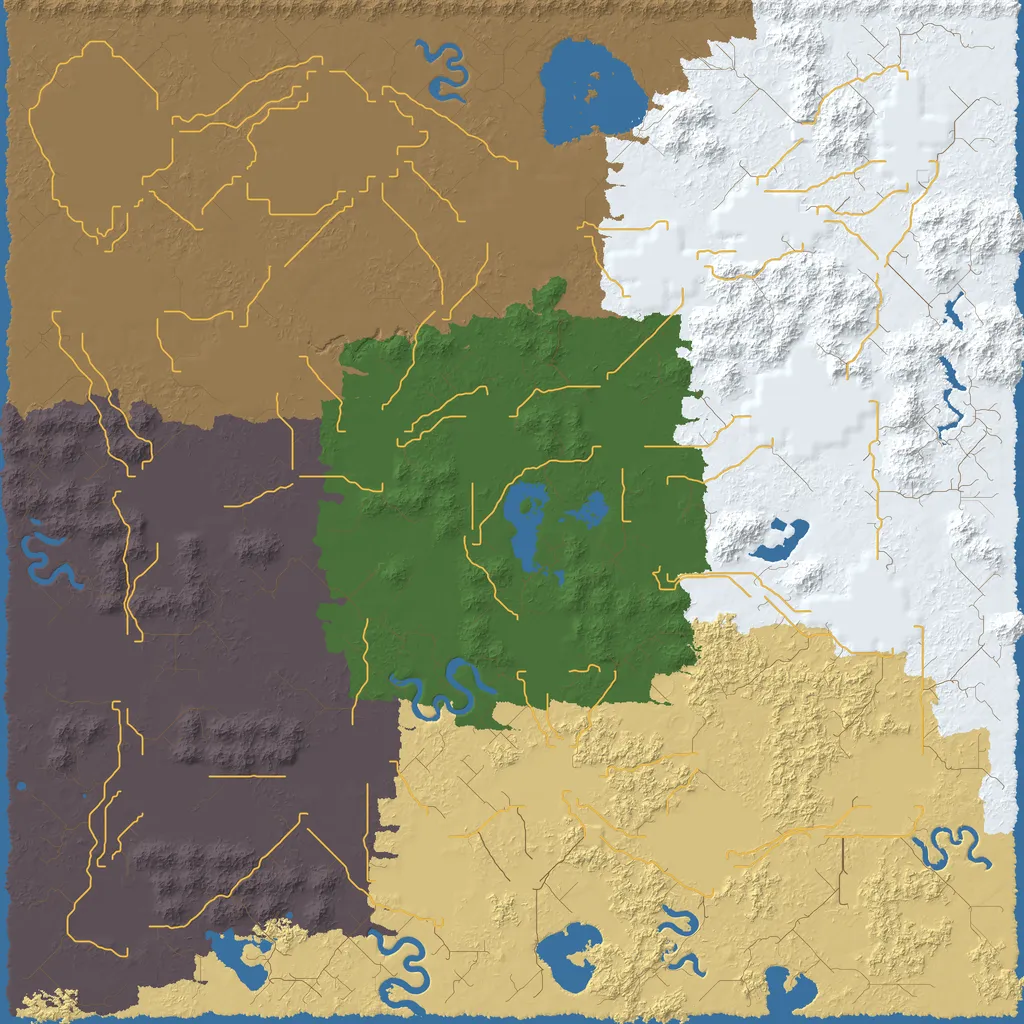 Map of Ciipo Mountains, seed Hong Kong at 10240