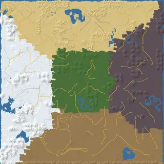 Map of the infection seed at 10240