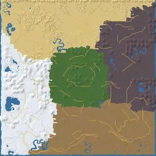 Map of the lottaloot seed at 10240