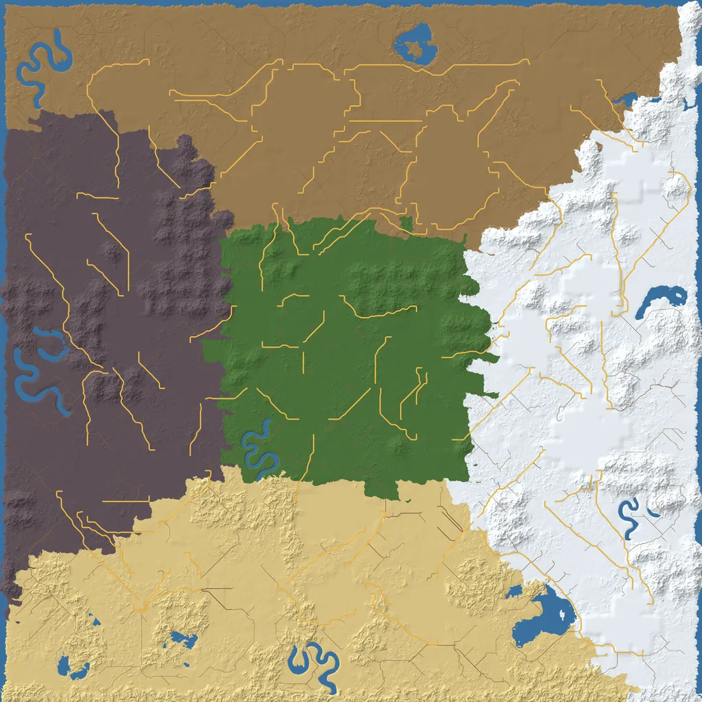 Map of Dosolo County, seed outpost at 10240