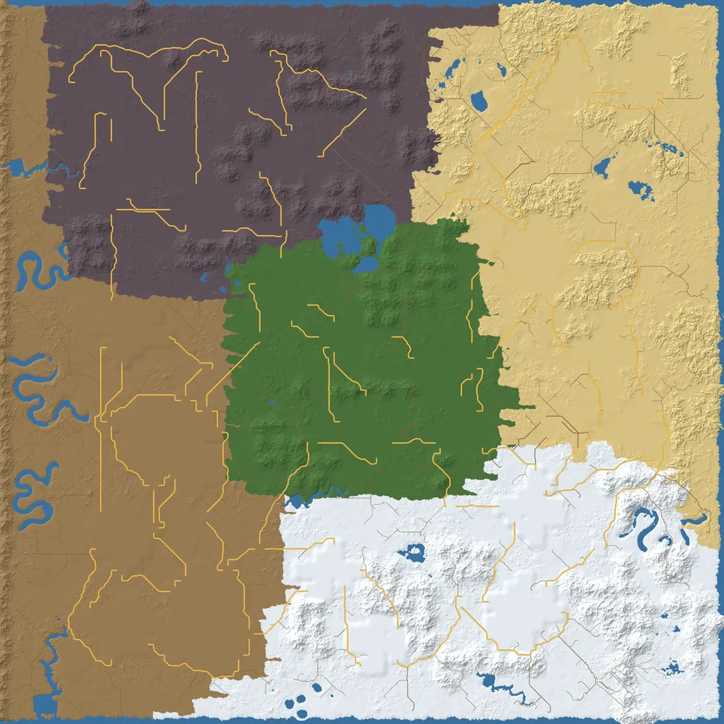 Map of East Riyogufu Valley, seed sanctuary at 10240