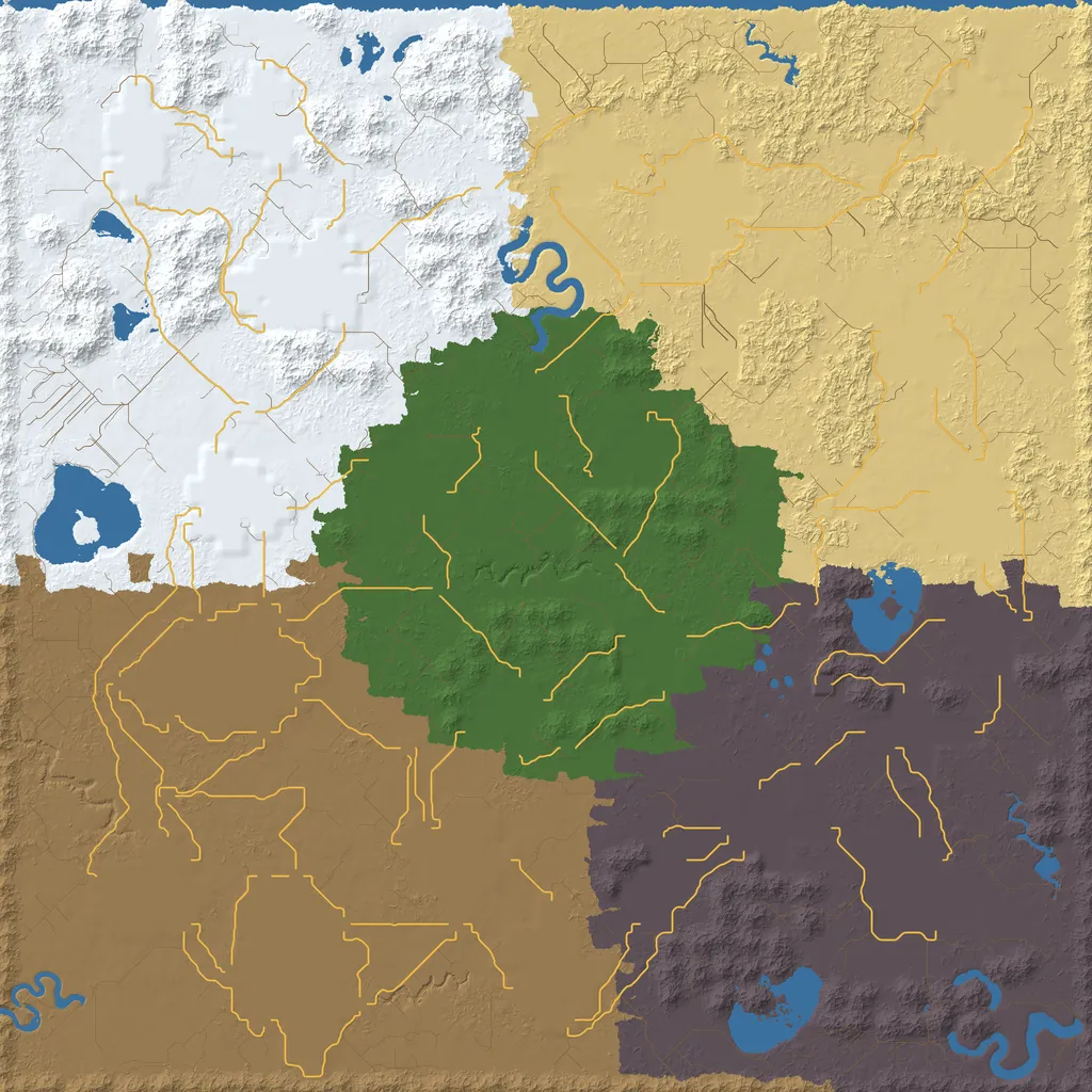 Map of Dixayee Valley, seed storm at 10240
