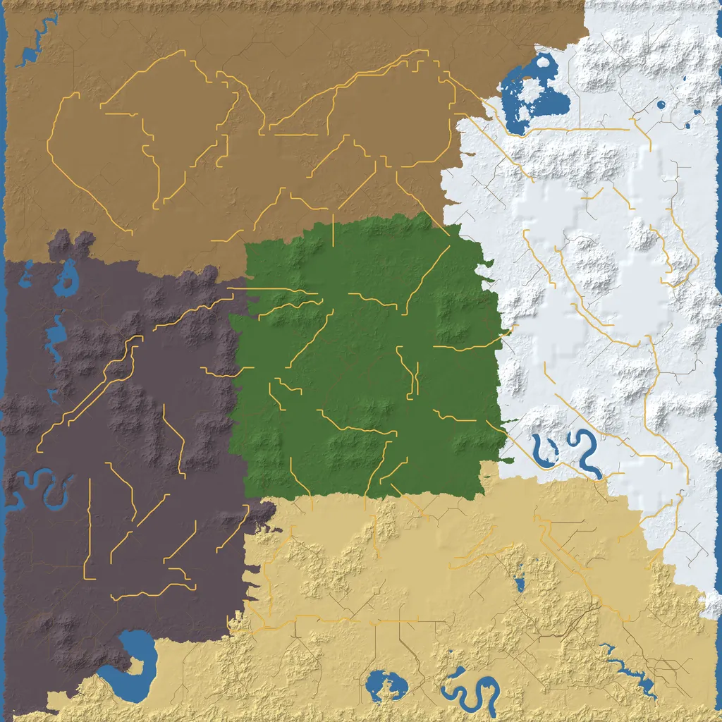Map of Jiweya County, seed test at 10240