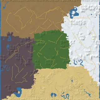 Map of the test seed at 10240