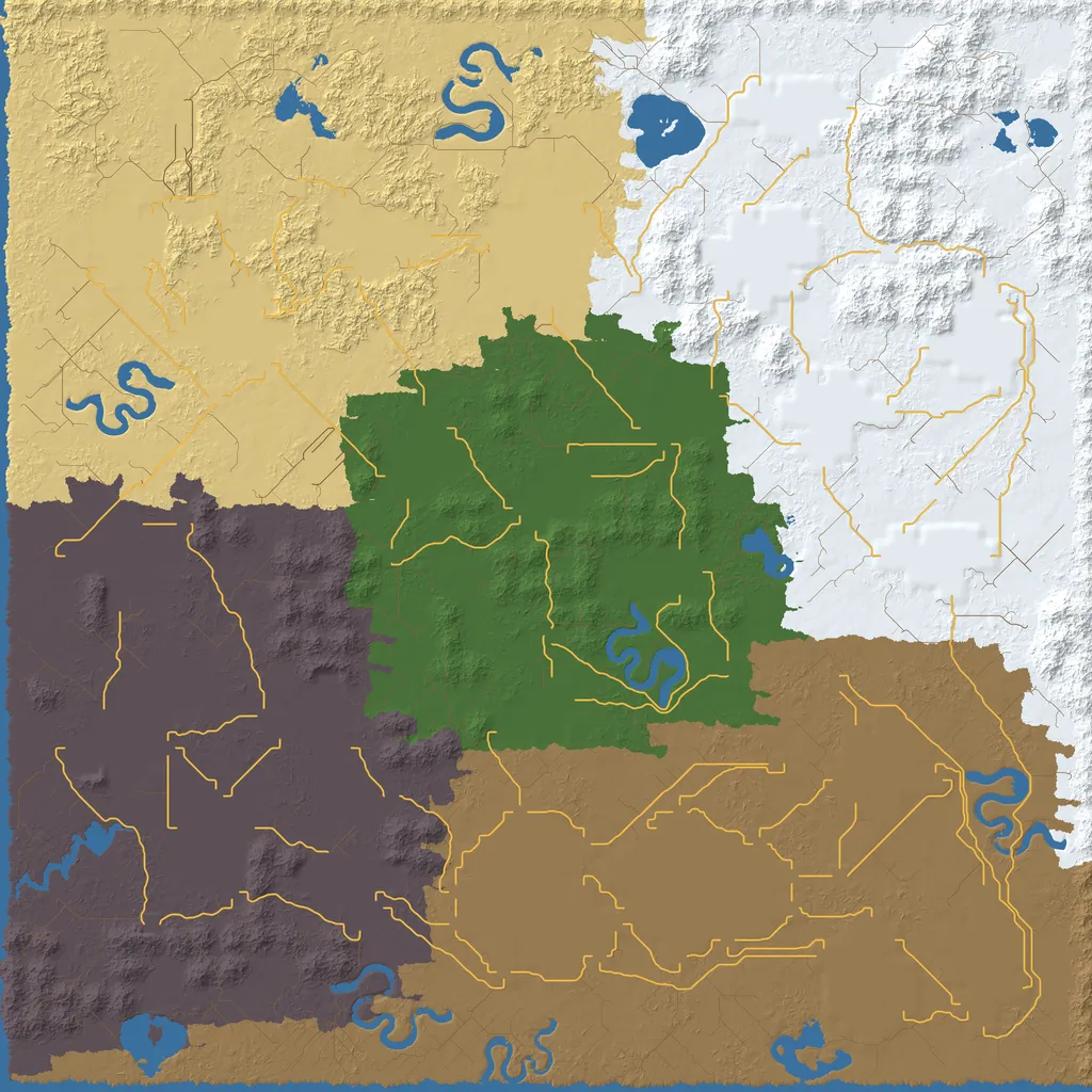 Map of New Wagotepa Valley, seed traders at 10240