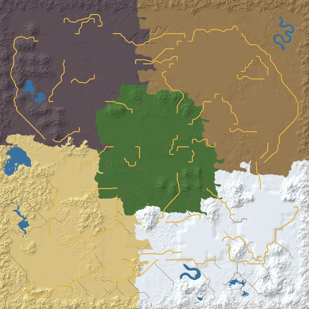 Map of Old Hunopi Mountains, seed 0 at 6144