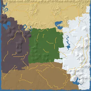 Map of the 12345 seed at 6144