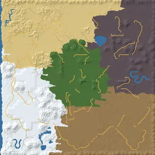 Map of the Afterlife seed at 6144