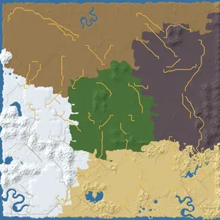 Map of the bigcity seed at 6144