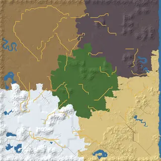 Map of the city seed at 6144