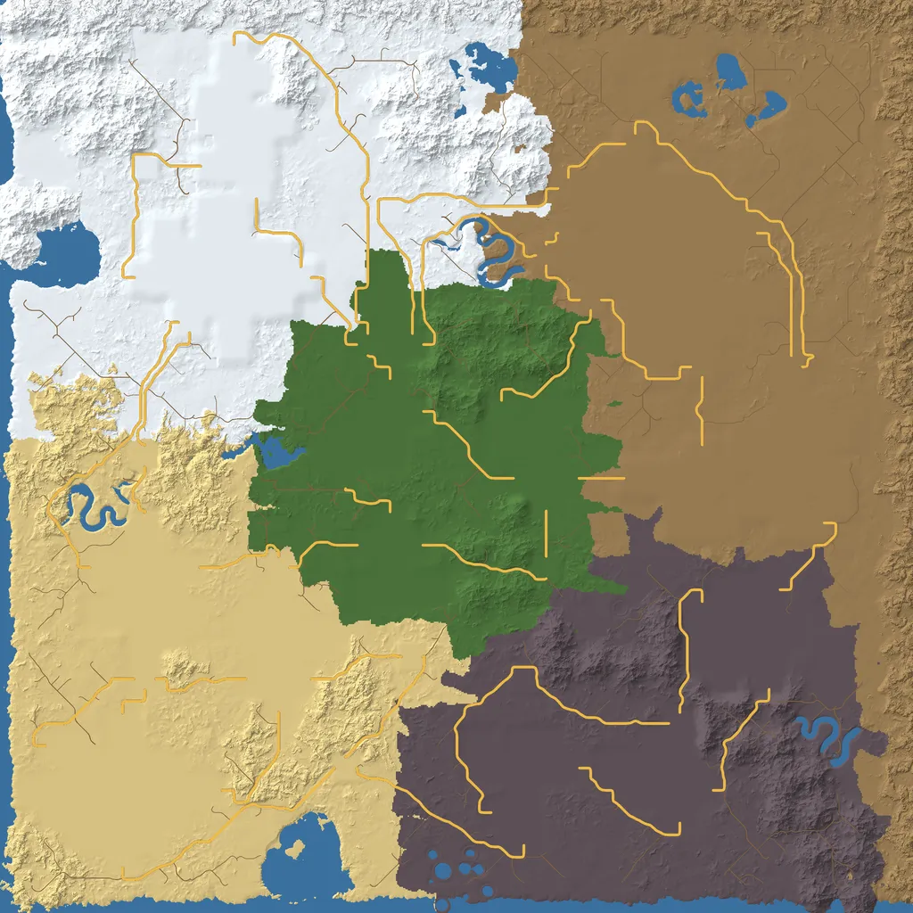 Map of West Nogupi County, seed FeministCellarer at 6144
