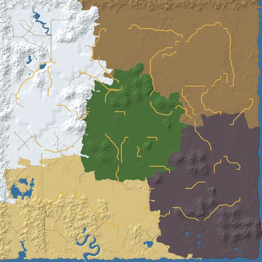 Map of Vakiso County, seed forest at 6144
